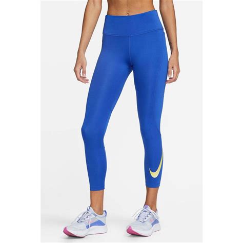 nike hardloopbroek dames blauw
